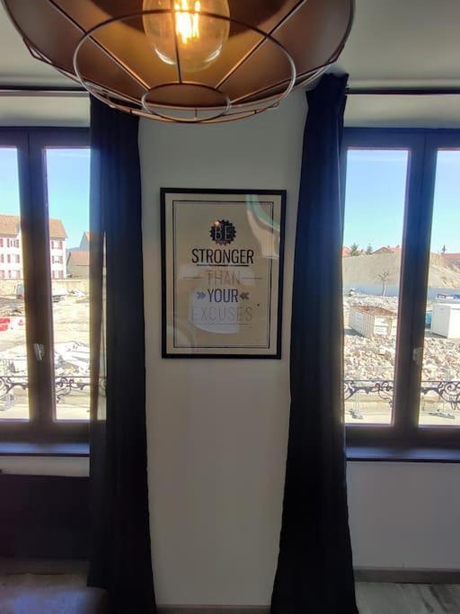 Les Studios De Flo' : The Bel'Factory 38 M² Wifi Belfort Dış mekan fotoğraf